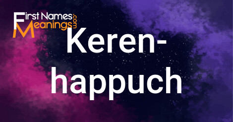 Keren happuch name meaning